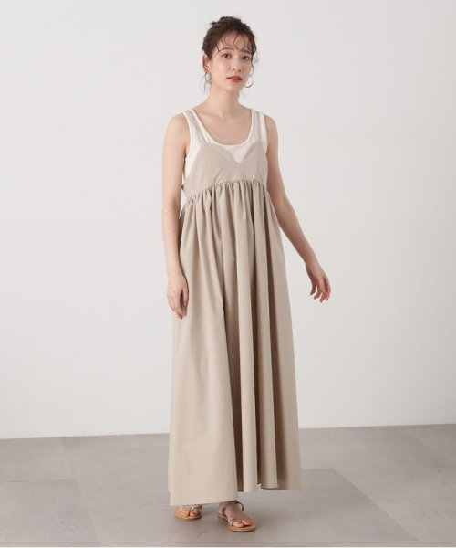 N Natural Beauty Basic(エヌナチュラルビューティベーシック)/ボリュームキャミワンピース 24SS/img47