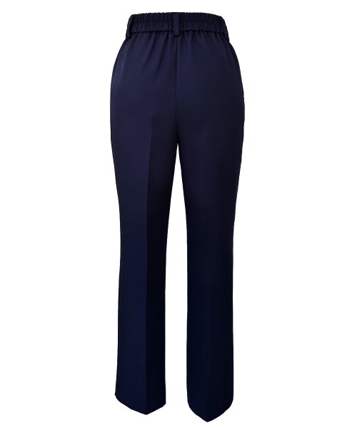 パールボタンジレ＆スリムストレートパンツ(SU1341) パンツ SU1341 ジレ ITEMブラウス パールボタンジレ＆スリムストレートパンツ ブラック ジ　レ 7号 9号 11号 13号 15号 I1386939737(10596円)