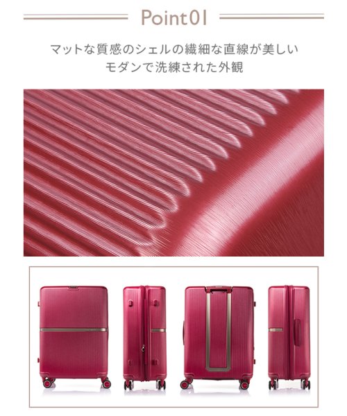 Samsonite(サムソナイト)/サムソナイト スーツケース Lサイズ 75L/92L 中型 大型 大容量 軽量 静音キャスター Samsonite Minter SPINNER69 HH5－0/img06