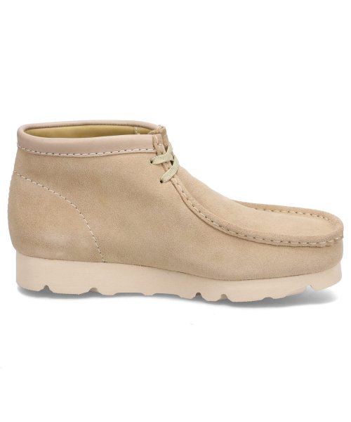 クラークス Clarks ワラビー ゴアテックス ブーツ メンズ レディース 防水 WALLABEE BT GTX ベージュ 26168545 クラークス WALLABEE BT GTX GORE
