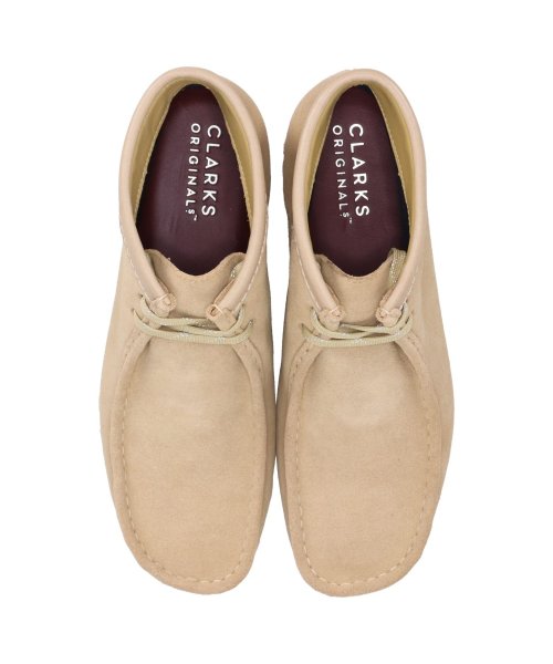 クラークス Clarks ワラビー ゴアテックス ブーツ メンズ レディース 防水 WALLABEE BT GTX ベージュ 26168545 クラークス WALLABEE BT GTX GORE