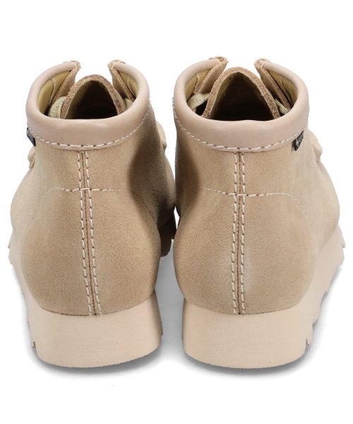 クラークス Clarks ワラビー ゴアテックス ブーツ メンズ レディース 防水 WALLABEE BT GTX ベージュ 26168545 クラークス WALLABEE BT GTX GORE