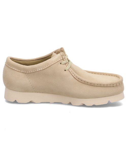 Clarks(クラークス)/クラークス Clarks ワラビー ゴアテックス シューズ メンズ レディース 防水 WALLABEE GTX ベージュ 26172074/img01