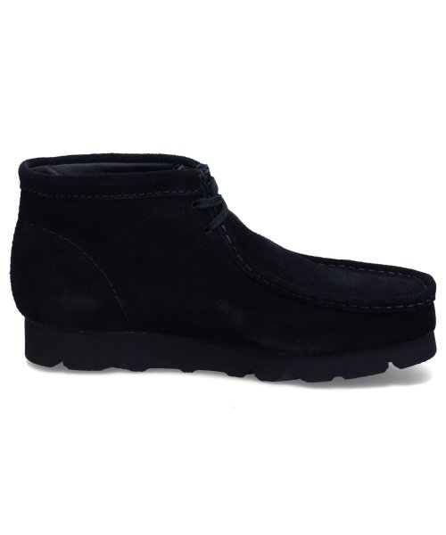 Clarks(クラークス)/クラークス Clarks ワラビー ゴアテックス ブーツ メンズ レディース 防水 WALLABEE BT GTX ブラック 黒 26173318/img01