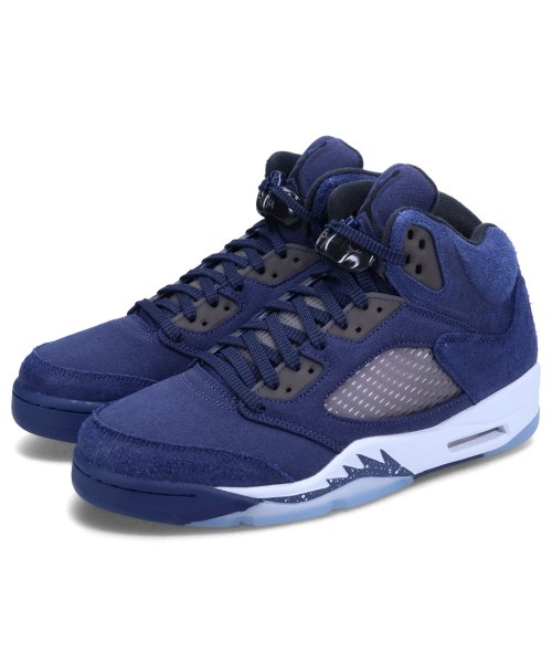 NIKE(NIKE)/NIKE AIR JORDAN 5 RETRO SE ナイキ エアジョーダン5 レトロ スニーカー メンズ ネイビー FD6812－400/img06