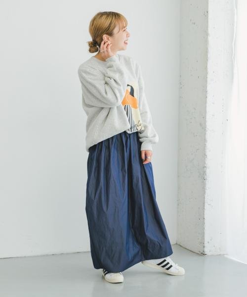 ITEMS URBANRESEARCH(アイテムズ アーバンリサーチ（レディース）)/プリントクルーネックスウェット/img16