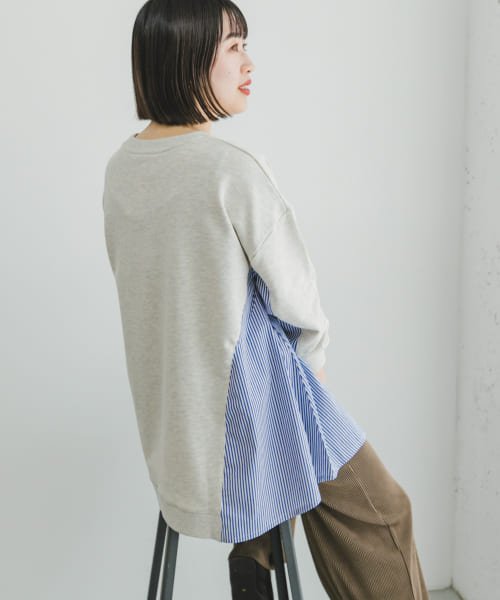 ITEMS URBANRESEARCH(アイテムズ アーバンリサーチ（レディース）)/ウラケドッキングプルオーバー/img09