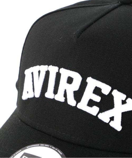 AVIREX(AVIREX)/《AVIREX × NEWERA》9FORTY A－FRAME LOGO CAP ADJUSTABLE / 9フォーティー Aフレーム ロゴ/img06