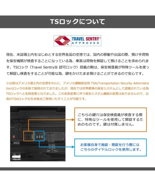 BRIEFING(ブリーフィング)/【日本正規品】ブリーフィング スーツケース BRIEFING キャリーケース 静音 3～5泊 60L TSロック H－60F SD NEO BRA231C91/img33