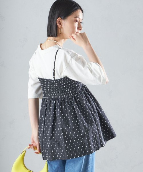 SHIPS WOMEN(シップス　ウィメン)/〈手洗い可能〉カット ドビー 2WAY キャミソール 24SS ◇/img29