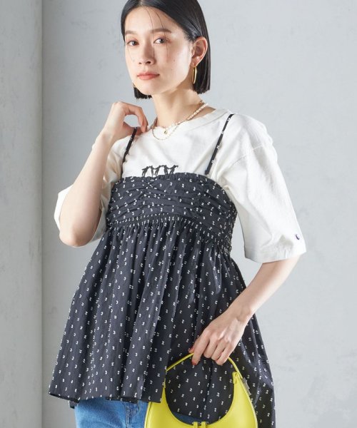 SHIPS WOMEN(シップス　ウィメン)/〈手洗い可能〉カット ドビー 2WAY キャミソール 24SS ◇/img34