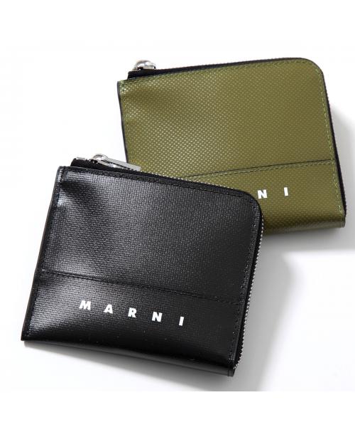 MARNI マルニ ミニ財布 カードケース 名刺入れ 定期入れ 折り MARNI マルニ ミニ財布 カードケース 名刺入れ 定期入れ 折り