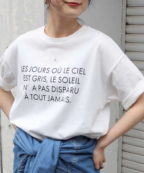 Rouge vif la cle(ルージュヴィフラクレ)/【一部店舗限定】フロント＆バック ロゴTシャツ/img05