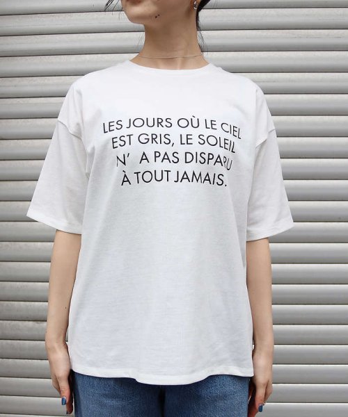 Rouge vif la cle(ルージュヴィフラクレ)/【一部店舗限定】フロント＆バック ロゴTシャツ/img14