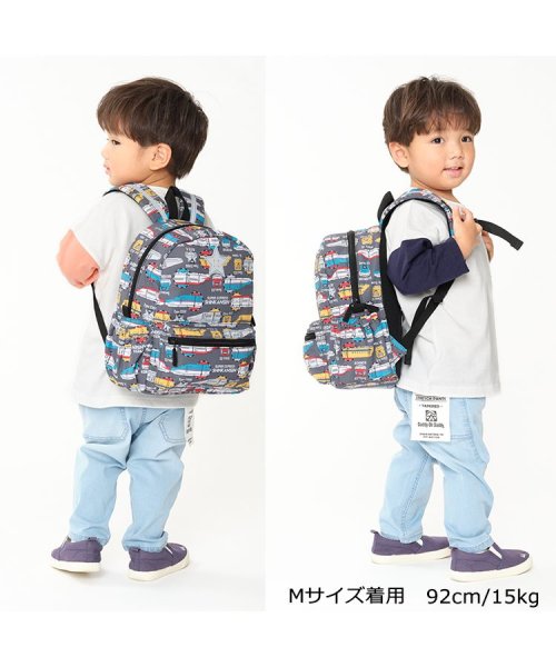 Kids Foret(キッズフォーレ)/【子供服】 moujonjon (ムージョンジョン) JR新幹線電車柄リュック S～L B13699/img08