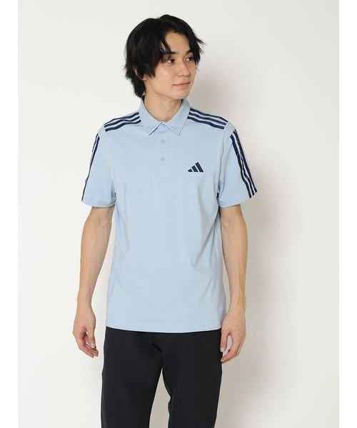 Adidas(アディダス)/ＨＥＡＴ．ＲＤＹスリーストライプス　半袖ストレッチシャツ/img02
