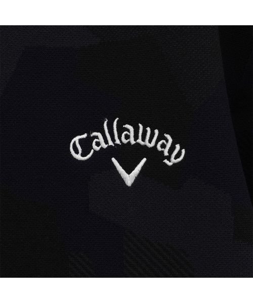 Callaway(キャロウェイ)/カモフラ柄ジャカードクルーネックニット/img10