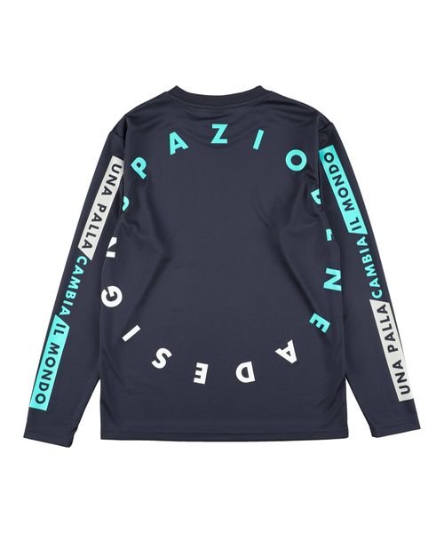 SPAZIO(スパッツィオ)/バックサークルロゴロングプラシャツ/img02