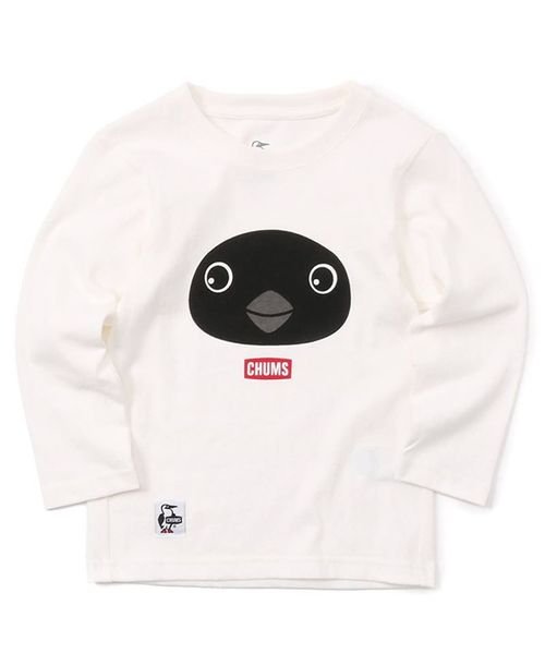 CHUMS(チャムス)/Kid's Booby Front Face L/S T－Shirt (キッズ ブービー フロント フェイス L/S Tシャツ)/img01