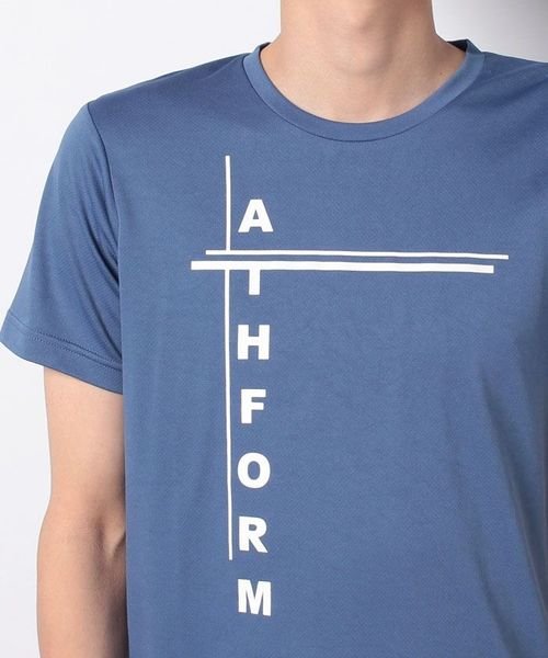 ATHFORM(アスフォーム)/接触冷感ライングラフィックTシャツ/img04