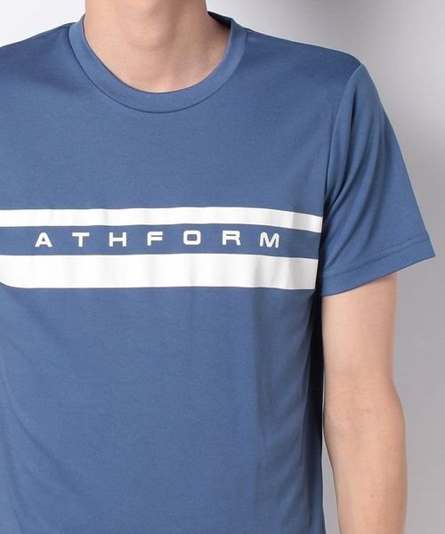 ATHFORM(アスフォーム)/接触冷感パネルグラフィックTシャツ/img04