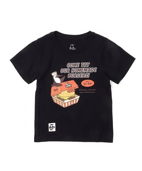 CHUMS(チャムス)/Kid's CHUMS Burger Shop T－Shirt (キッズ　チャムス　バーガーショップ　Ｔシャツ)/img01