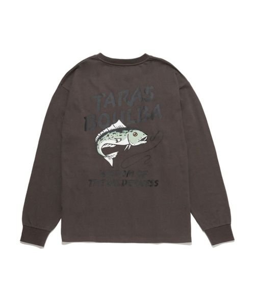TARAS BOULBA(タラスブルバ)/ヘビーコットン防蚊ロングTシャツ(魚)/img01