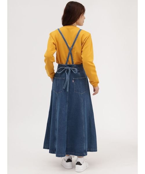 CHUMS(チャムス)/Suspenders Denim Skirt (サスペンダー デニムスカート)/img03