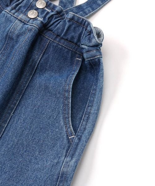 CHUMS(チャムス)/Kid's Suspenders Denim Skirt (キッズ サスペンダー デニムスカート)/img05