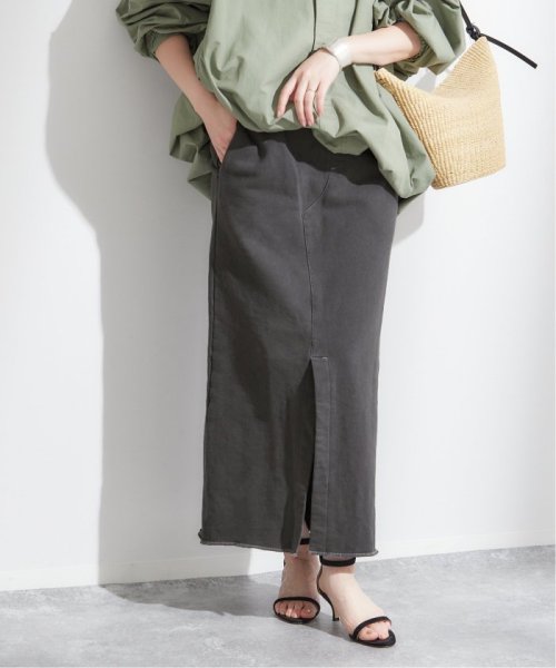 ピグメントスウェットスカート 身長