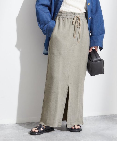 ピグメントスウェットスカート 身長