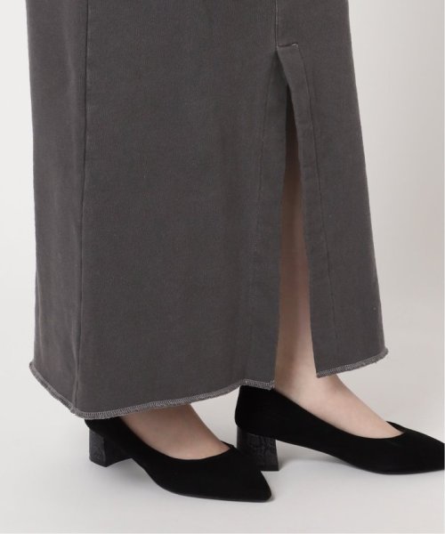 ピグメントスウェットスカート 身長