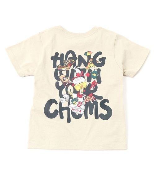 CHUMS(チャムス)/KIDS HWYC STEEL COOLER POCKET T－SHIRT (キッズ スチール クーラー ポケット)/img01