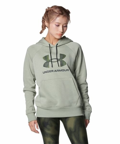 UNDER ARMOUR(アンダーアーマー)/UA RIVAL FLEECE PRINTED PULL OVER HOODIE/img01