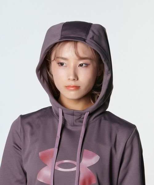 UNDER ARMOUR(アンダーアーマー)/UA ARMOUR FLEECE BIG LOGO PULL OVER HOODIE/img04