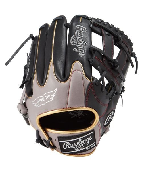 Rawlings(ローリングス)/ソフト HYPER TECH R2G COLORS（ハイパーテックアールツージーカラーズ）565W－ブラック/グレー/img01