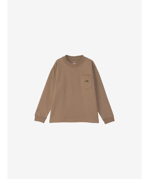 THE NORTH FACE(ザノースフェイス)/L/S Pocket Tee (キッズ ロングスリーブポケットティー)/img01