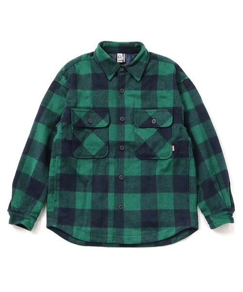 CHUMS(チャムス)/SHAGGY CHECK CPO JACKET (シャギー チェック CPO ジャケッ)/img01