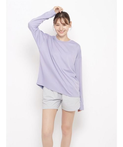 sanideiz TOKYO(サニデイズ トウキョウ)/for RUN テックカノコ バックスリット長袖Tシャツ LADIES/img01