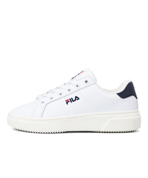 FILA（Shoes）(フィラ（シューズ）)/COURT PLUMPY LITE/ コートプランピーライト  カジュアル軽量スニーカー  / ホワイト/img01