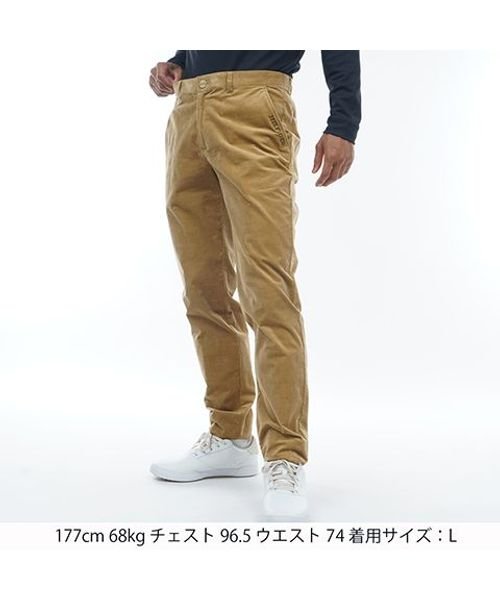 TOMMY HILFIGER GOLF(トミーヒルフィガーゴルフ)/トミーフィルフィガーゴルフ　コーデュロイ テーパードパンツ/img02