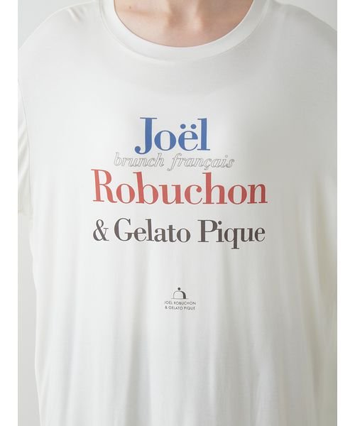 gelato pique(gelato pique)/【JOEL ROBUCHON】レーヨンロゴロンT/img13