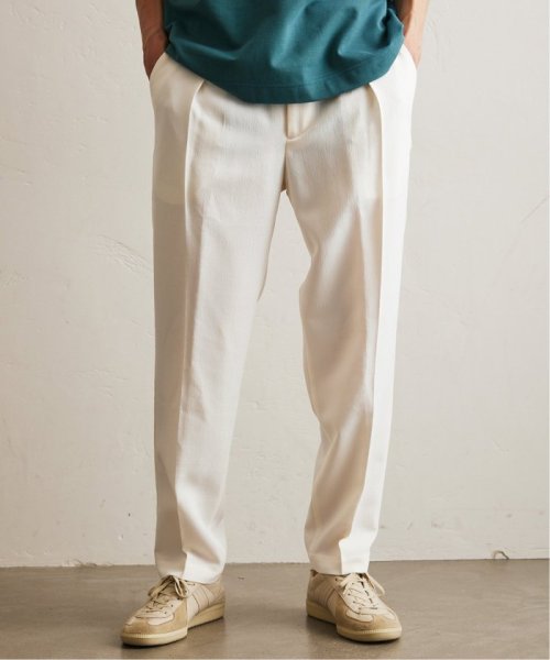 【Reflax/リフラックス】スラブ1タック イージーパンツ  正規品・日本国内発送・安心保証付きの商品写真