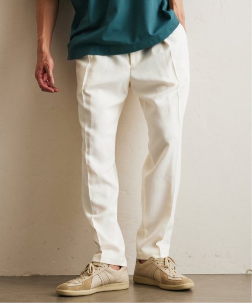 【Reflax/リフラックス】スラブ1タック イージーパンツ  正規品・日本国内発送・安心保証付きの商品写真