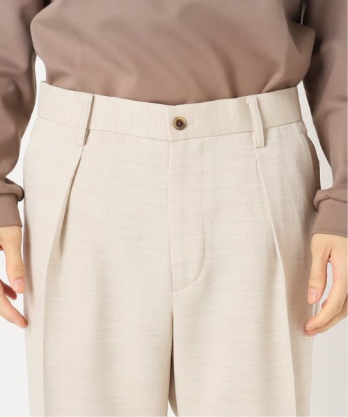 【Reflax/リフラックス】スラブ1タック イージーパンツ  正規品・日本国内発送・安心保証付きの商品写真