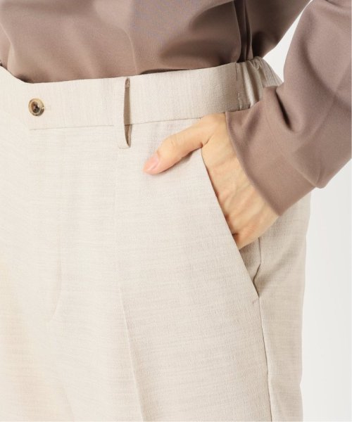 【Reflax/リフラックス】スラブ1タック イージーパンツ  正規品・日本国内発送・安心保証付きの商品写真