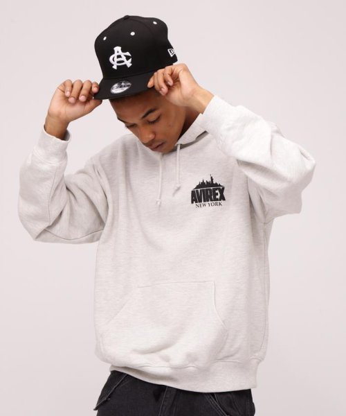 AVIREX(AVIREX)/《WEB限定》NEW YORK CITY ESCAPE PULLOVER HOODIE /img38