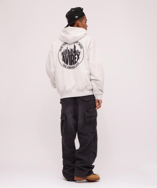 AVIREX(AVIREX)/《WEB限定》NEW YORK CITY ESCAPE PULLOVER HOODIE /img39