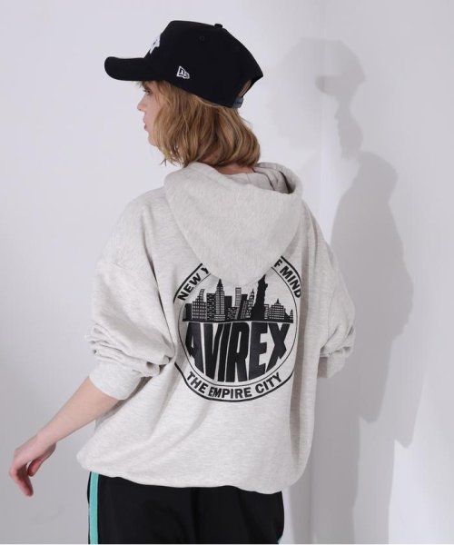 AVIREX(AVIREX)/《WEB限定》NEW YORK CITY ESCAPE PULLOVER HOODIE /img46