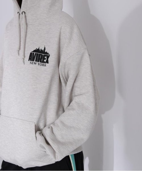 AVIREX(AVIREX)/《WEB限定》NEW YORK CITY ESCAPE PULLOVER HOODIE /img48